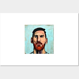 cartoon Messi Posters and Art